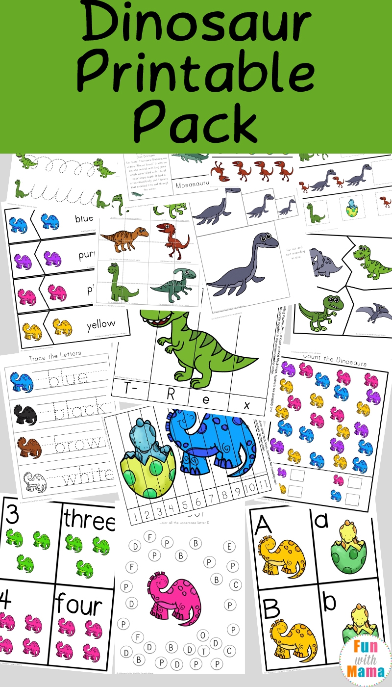 Free Printable Dinosaur Activities For Preschoolers Free Printables Hub