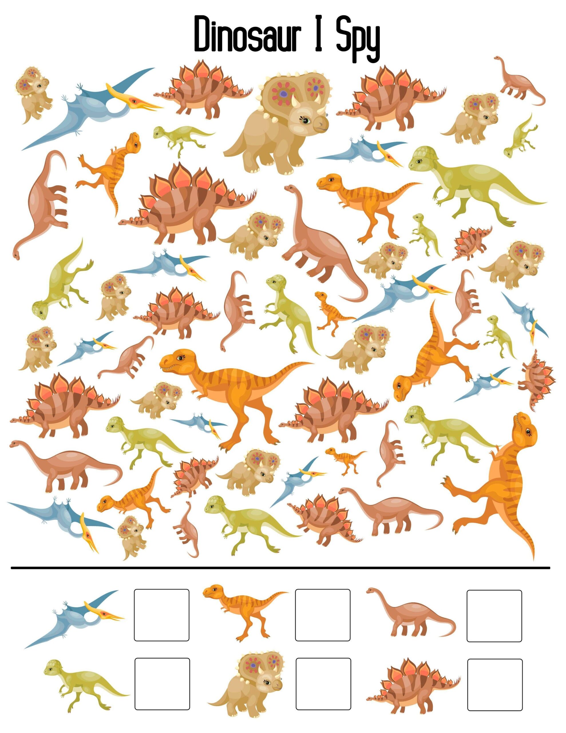 dinosaur activity book printable