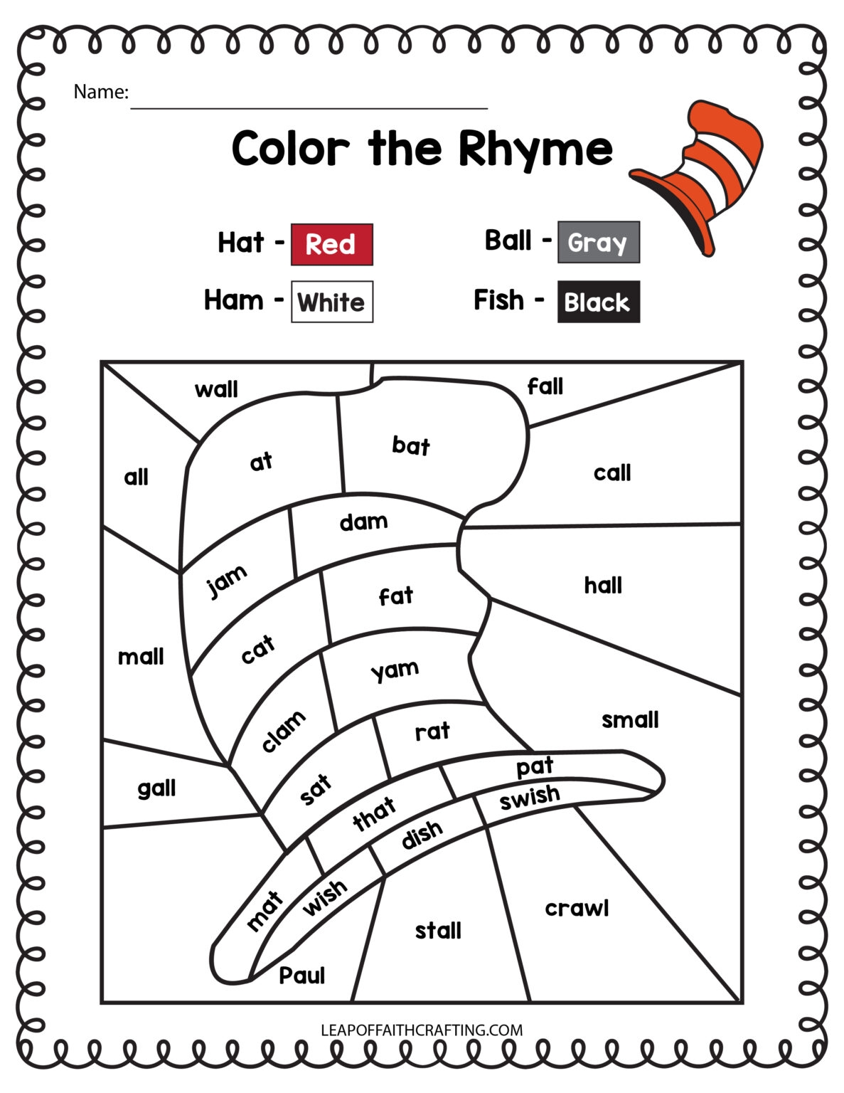 Free Printable Dr Seuss Activity Sheets