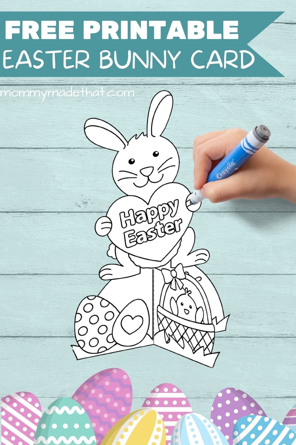 Free Printable Easter Bunny Card FREE Printables