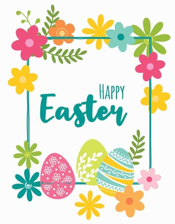 Free Printable Easter Cards For Grandchildren Free Printable Easter