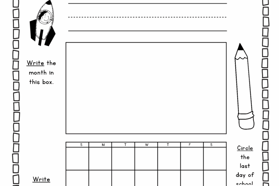 Free Printable End Of Year Activities For Kindergarten