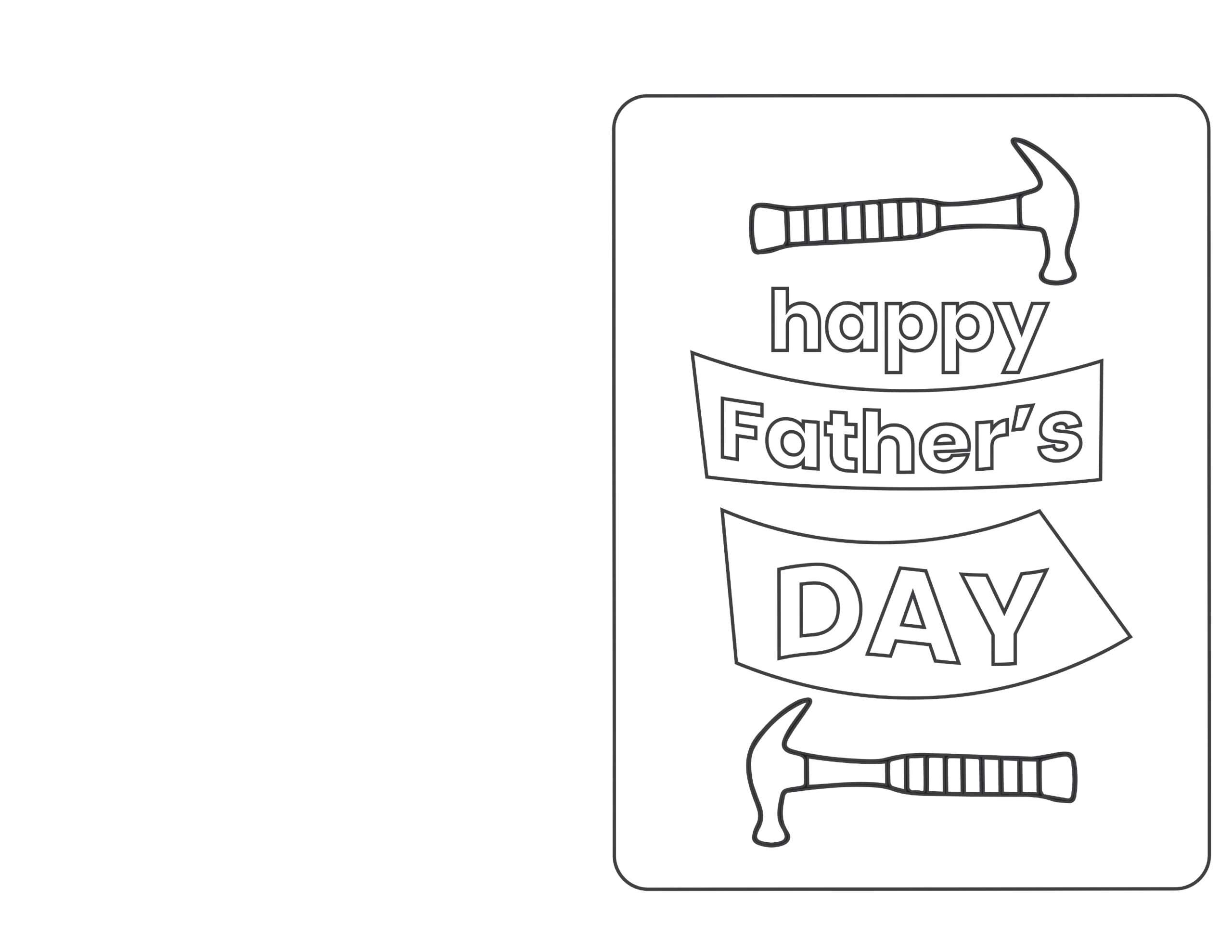 fathers day card printable templates