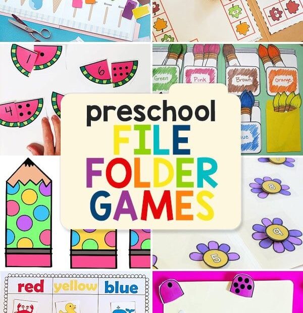 Free Printable File Folder Games