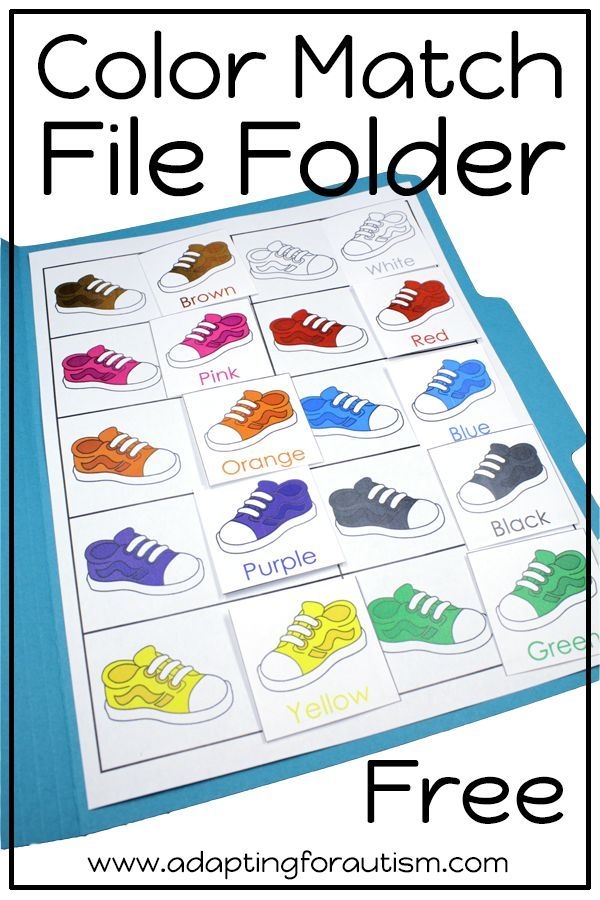 Free Printable File Folder Games For Autism Printable Word Searches
