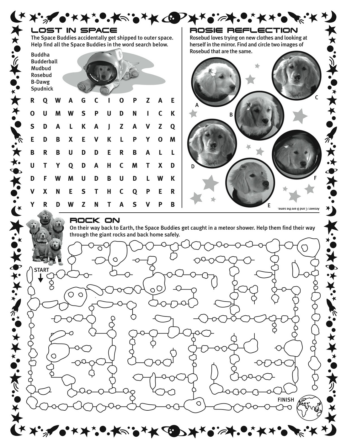 Free Printable Fun Activity Sheets For Kids