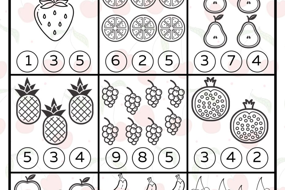 Free Printable Kindergarden Math Worksheets