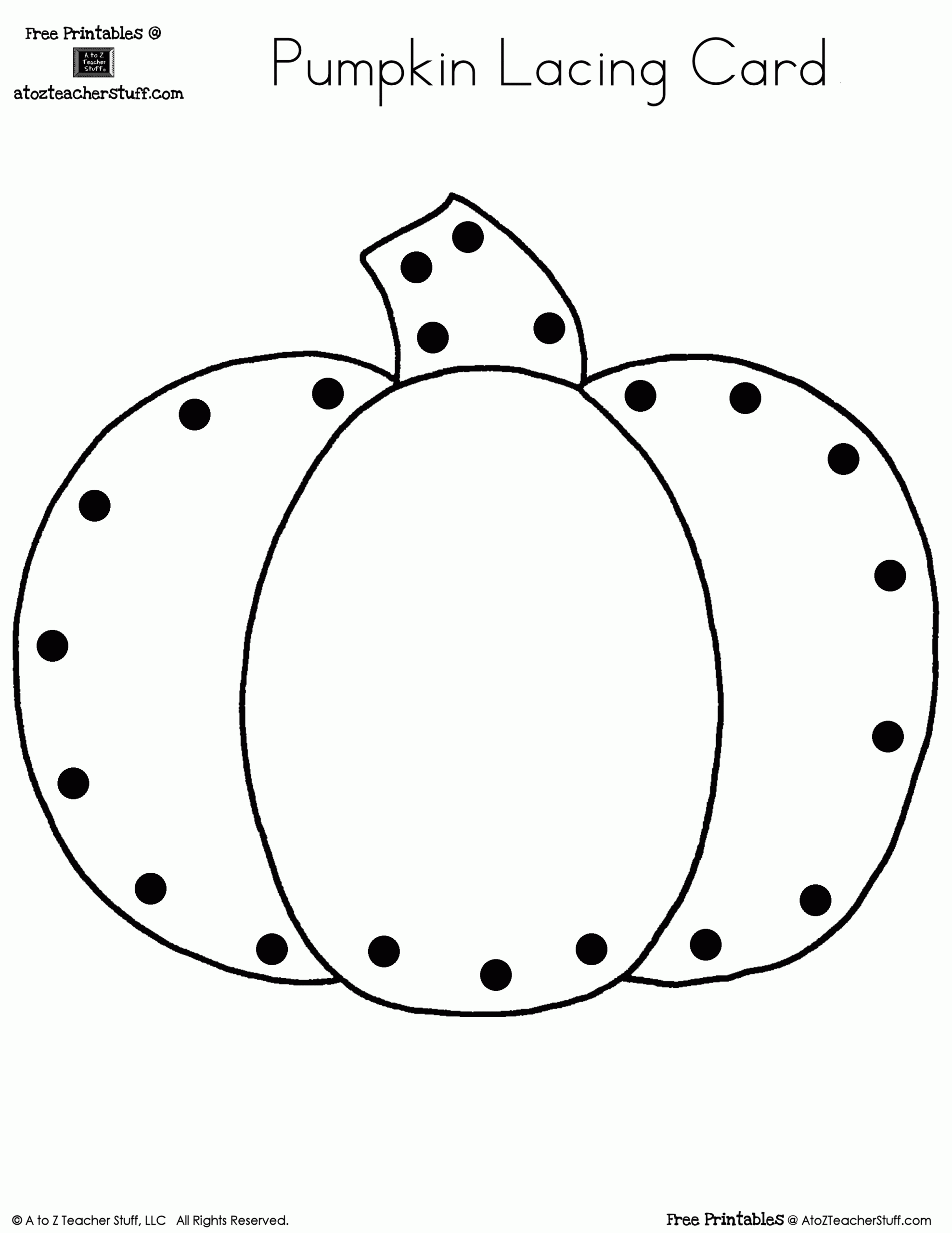 Free Printable Lacing Card Template Free Templates Printable