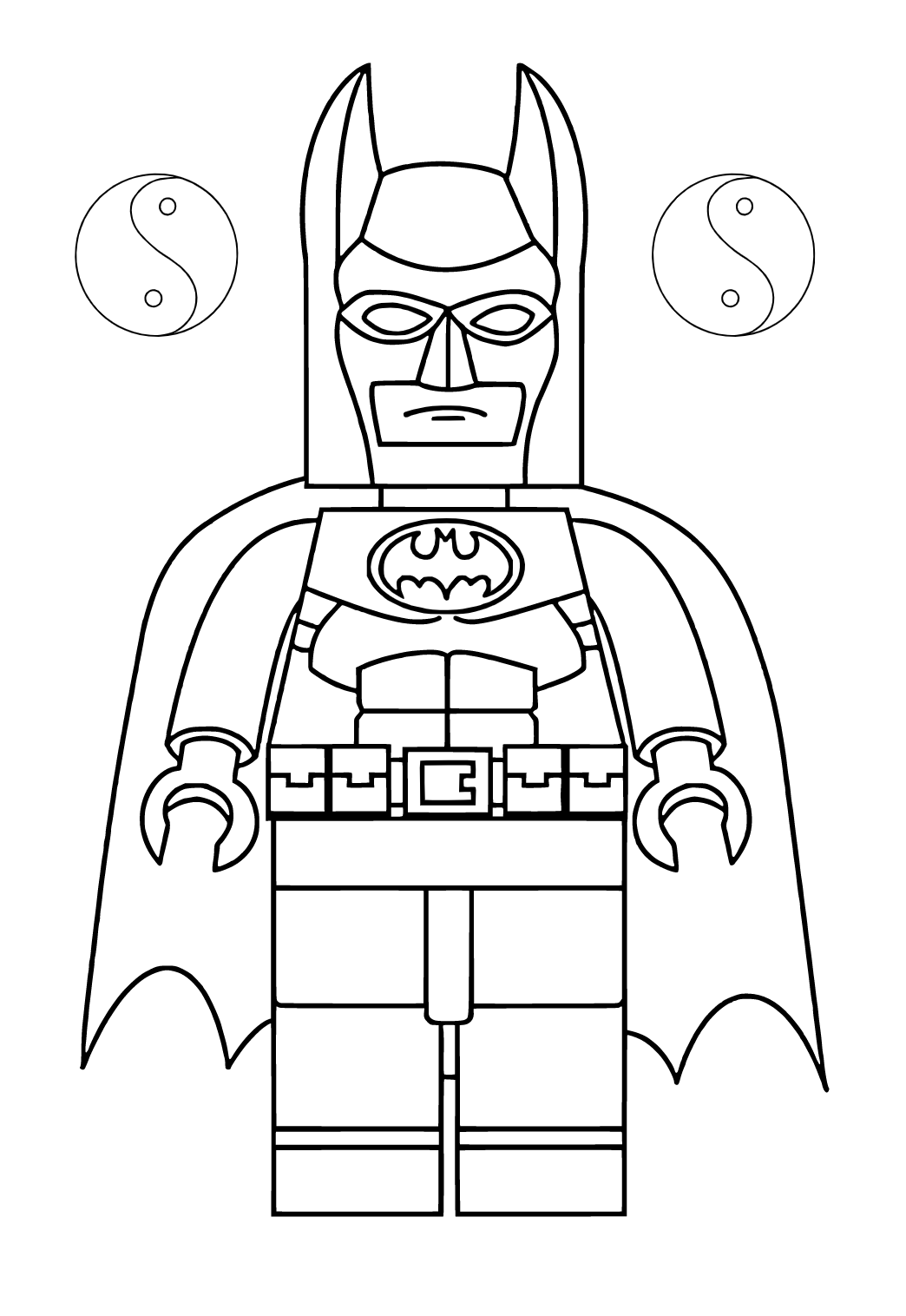 Free Printable Lego Batman Coloring Page For Adults And Kids Lystok