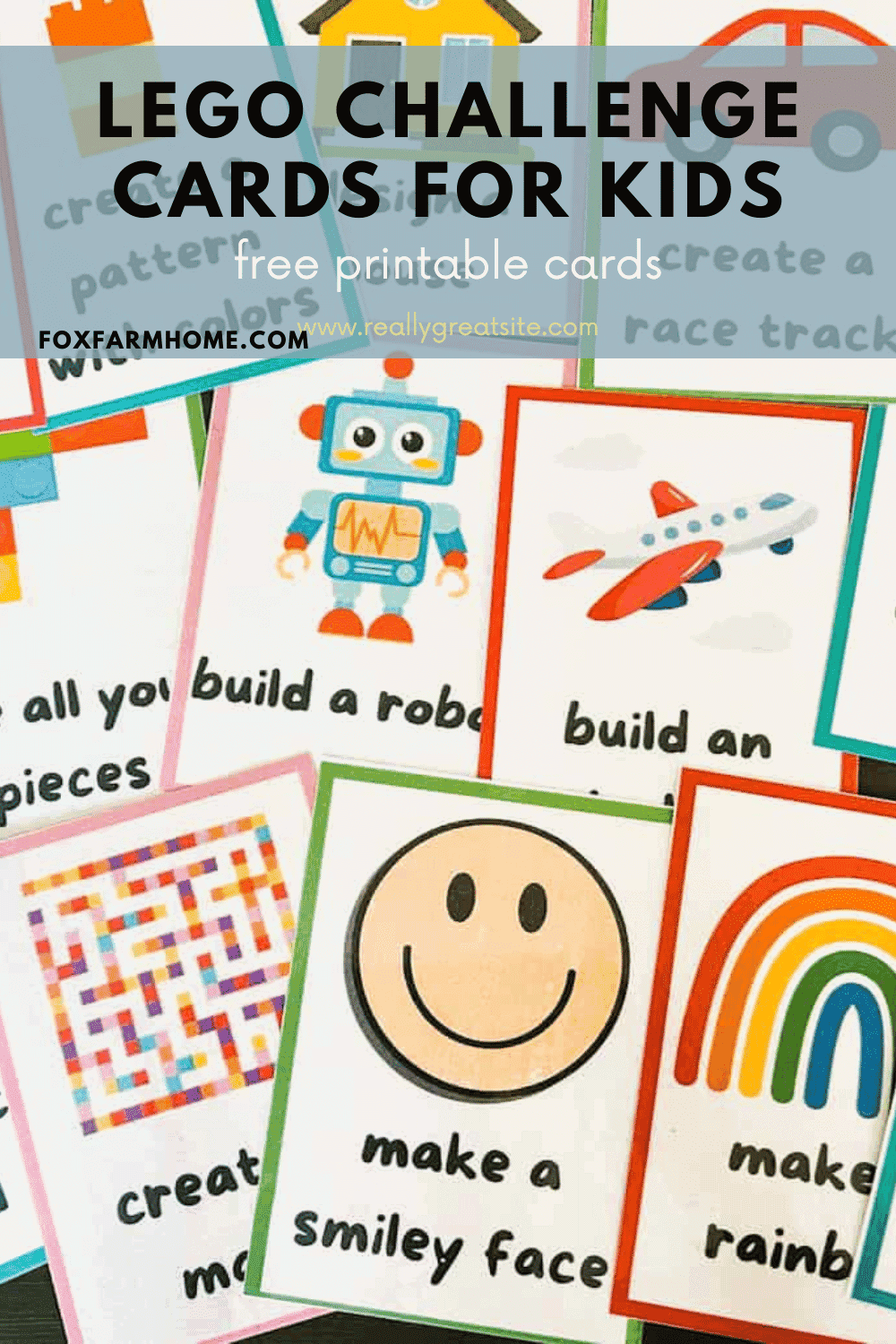 lego printable activity cards