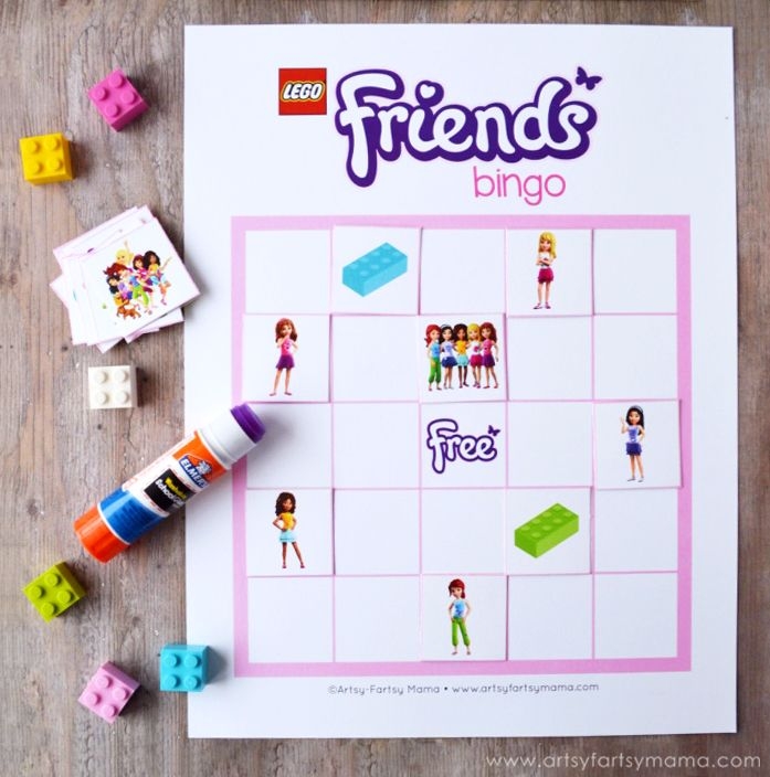 lego friends printable activities