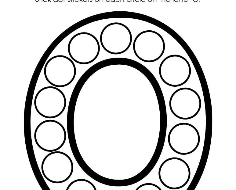 Free Printable Letter O Worksheets
