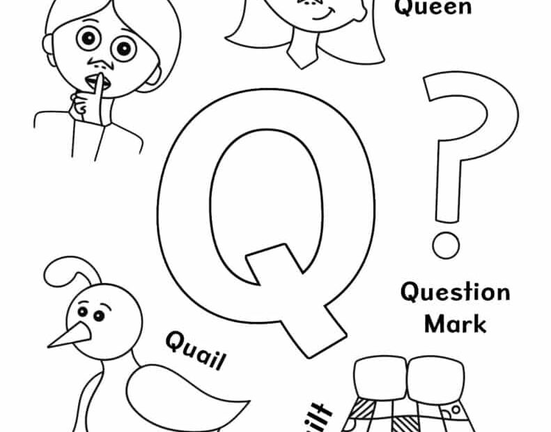 FREE Printable Letter Q Worksheets For Kindergarten Worksheets Library