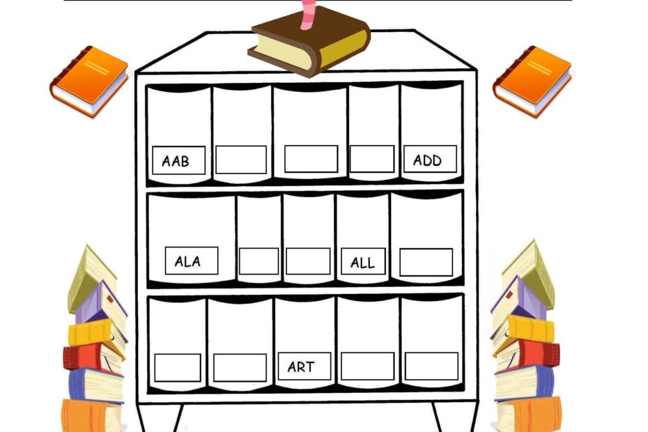 Free Printable Library Worksheets