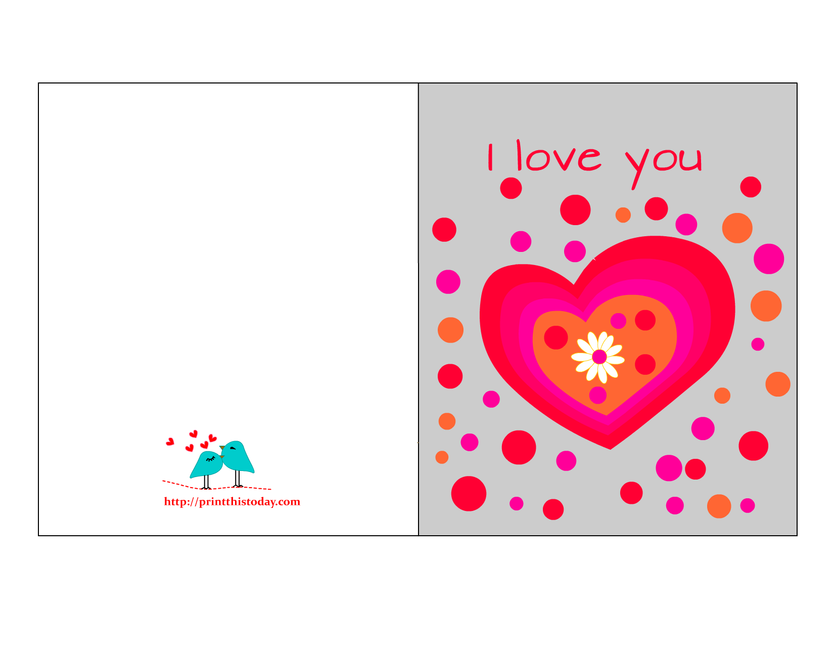 Free Printable Love Cards