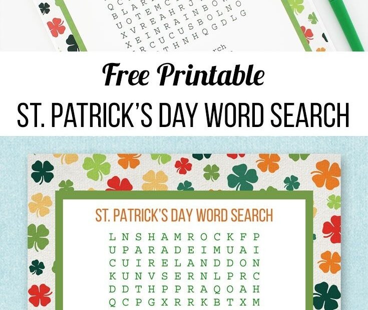Free Printable March Activities Free Printable A To Z