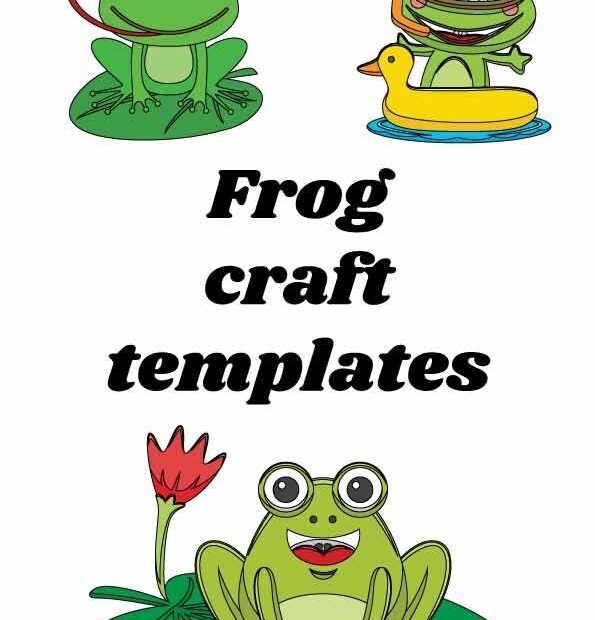 Free Printable Paper Frog Craft Templates 16 PDFs