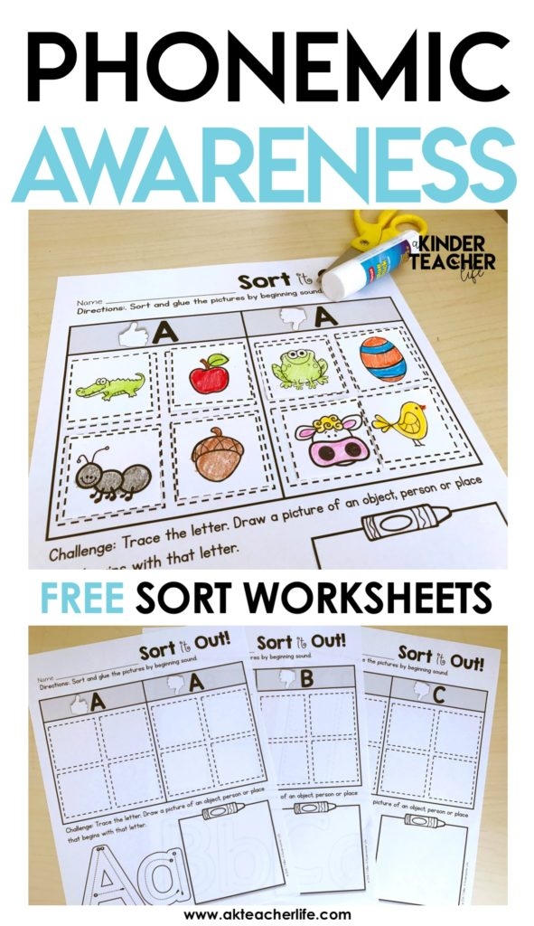 Free Printable Phonemic Awareness Activities