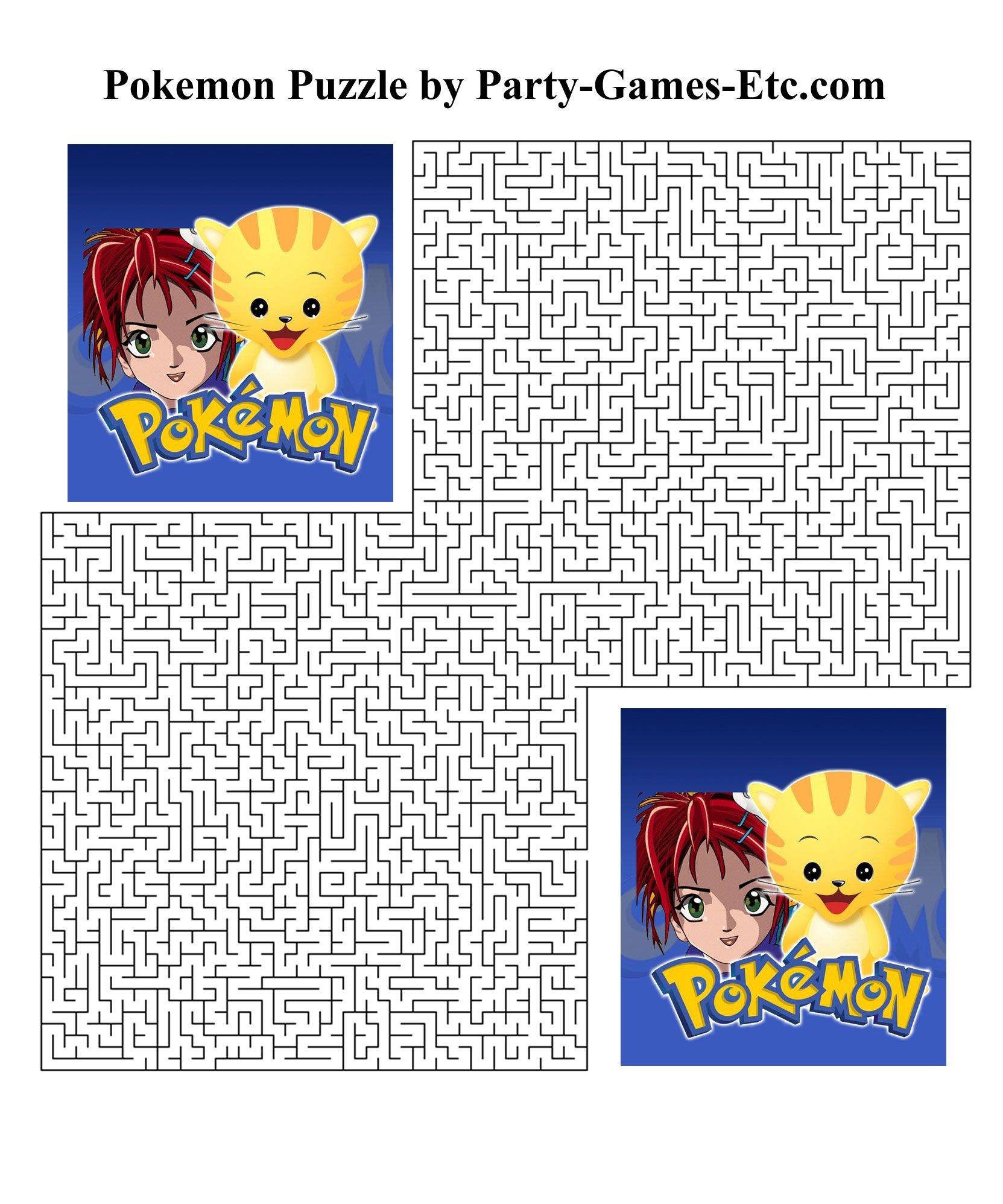 free printable pokemon activities