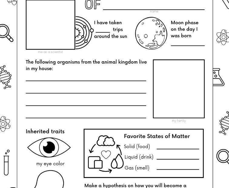 Free Printable Science Worksheets For Kindergarten Kindergarten
