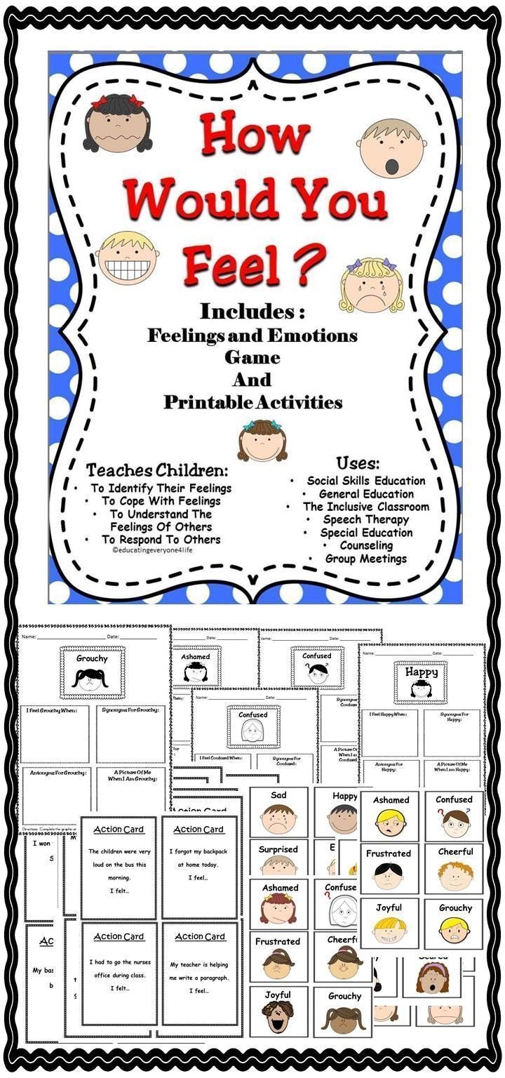Free Printable Social Skills Games