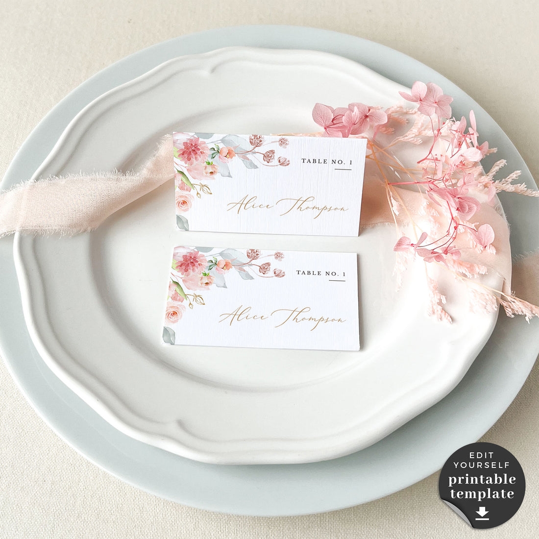Free Printable Wedding Place Cards Template Download Free Printable 