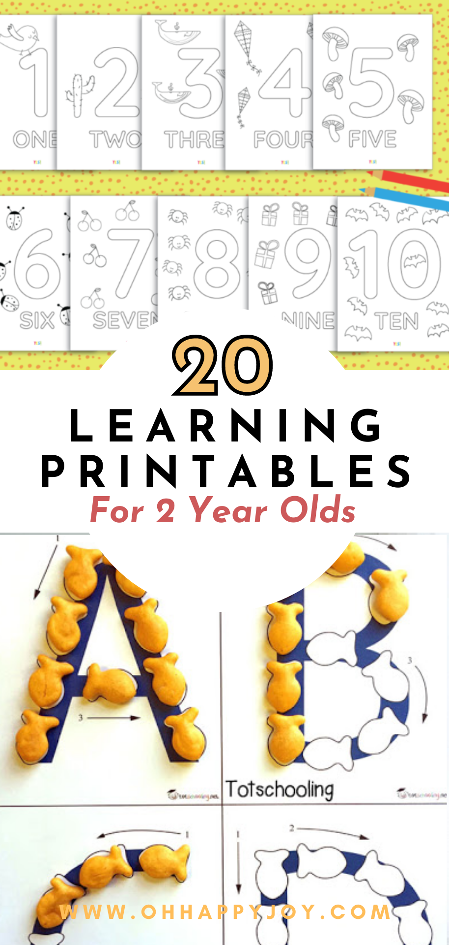 Free Printables For 2 Year Olds