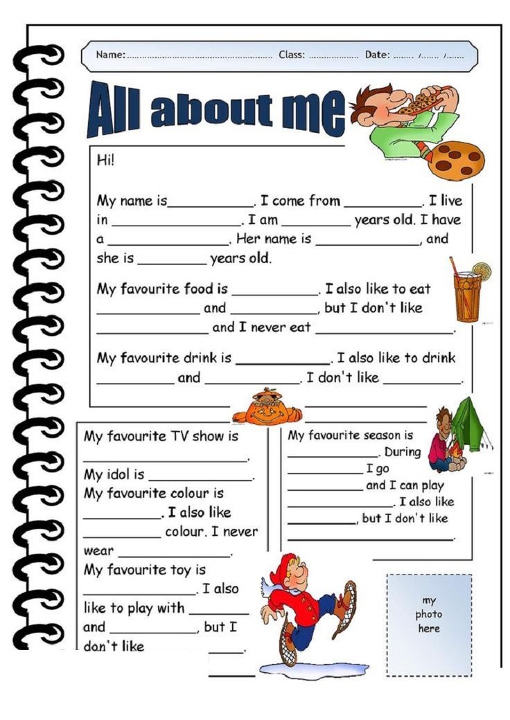 Free Printables For Esl Students