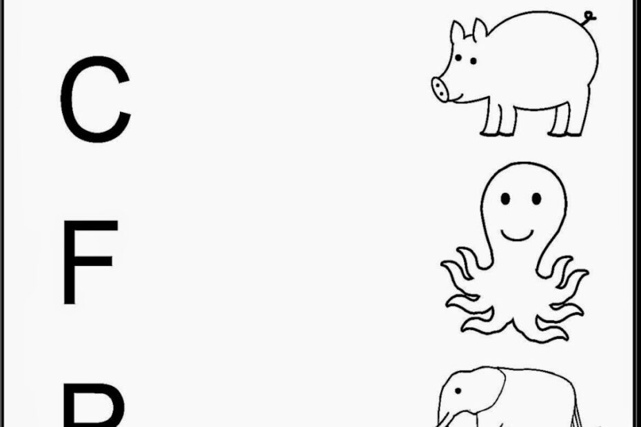 Free Worksheets For Kindergarten To Print Out