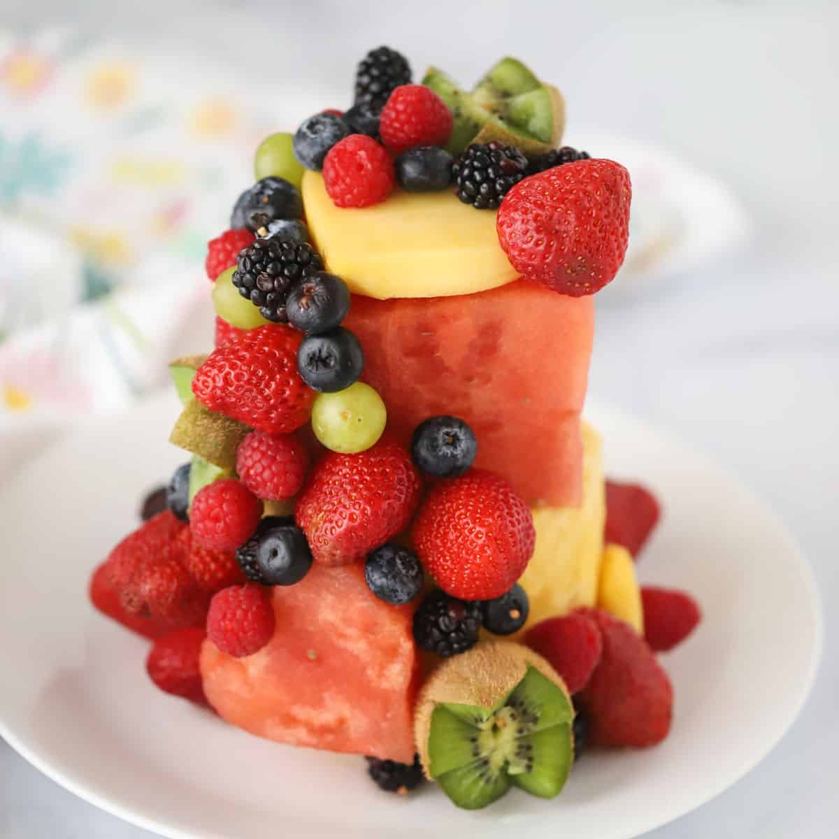 Fresh Fruit Cake Recipe