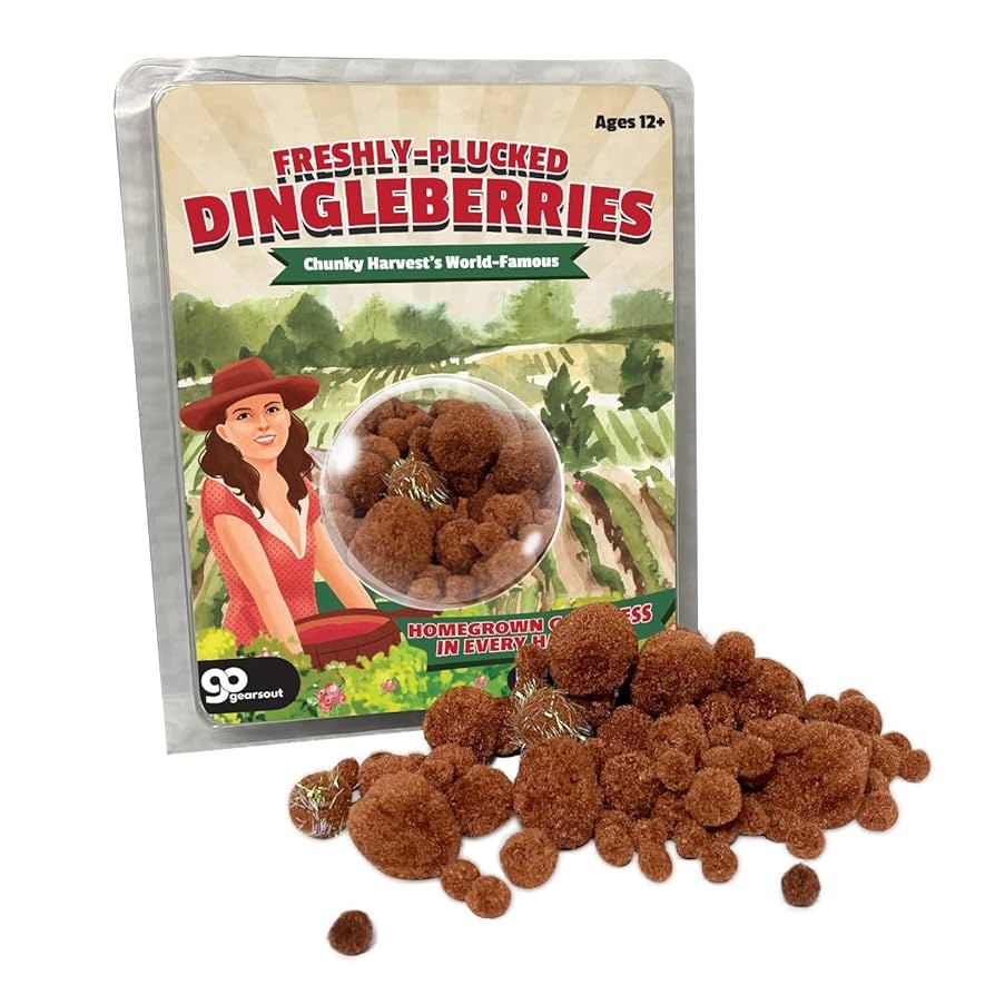 Fresh Fuzzy Dingleberries Vintage Gag Gift Fun Stocking Stuffers For Teens Adults Brown Dingleberry Funny Poop Gifts Unisex Secret Santa Birthday 