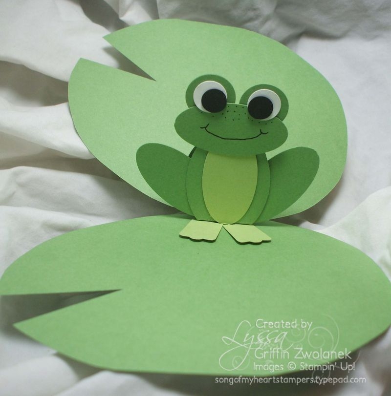 free printable frog templates for greeting cards