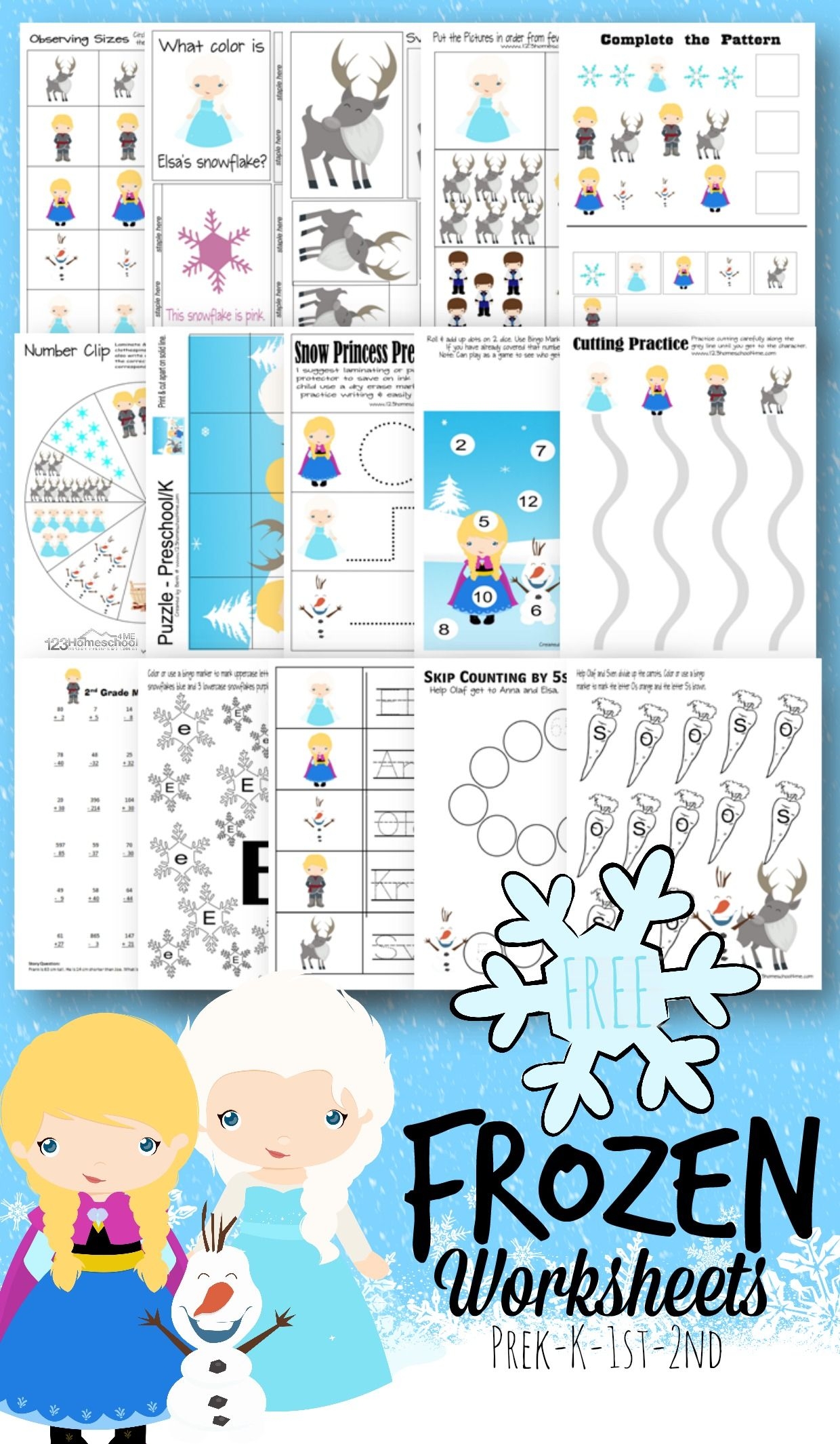 free printable frozen activities printables