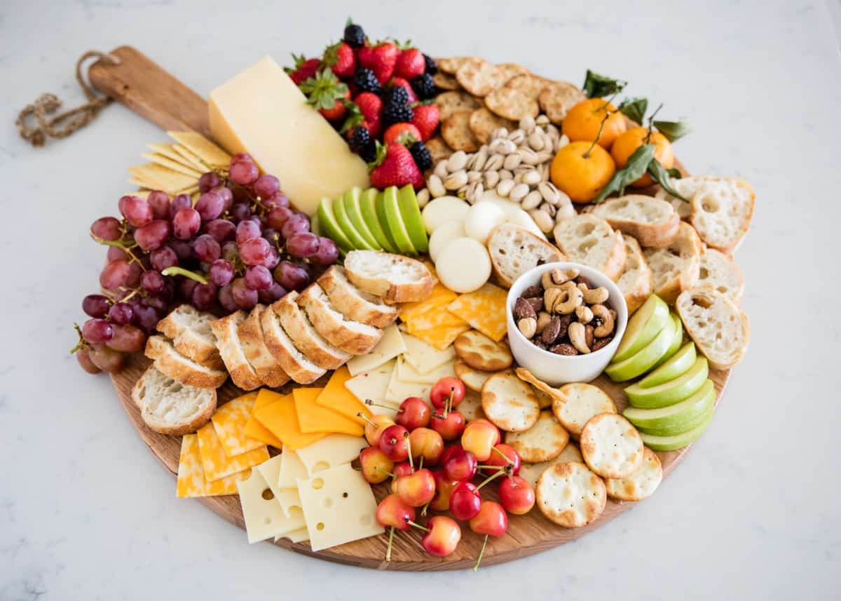 cheese & fruit platter pictures
