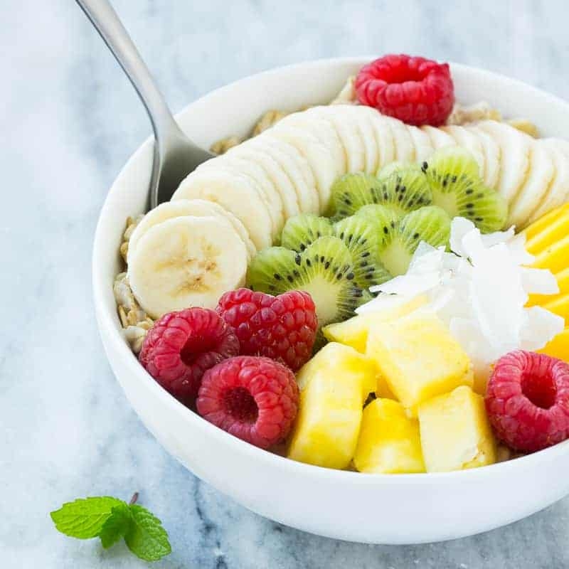 pictures of fruits in a bowl
