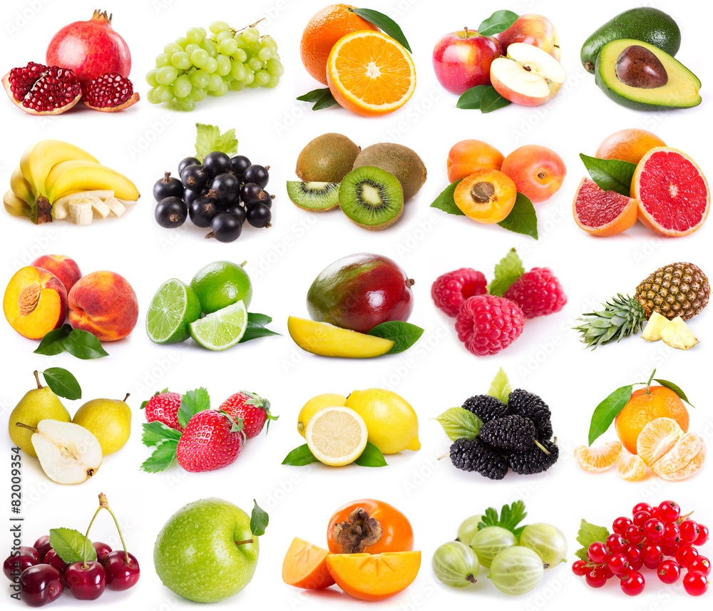 Fruit Collage Stock Photo Adobe Stock