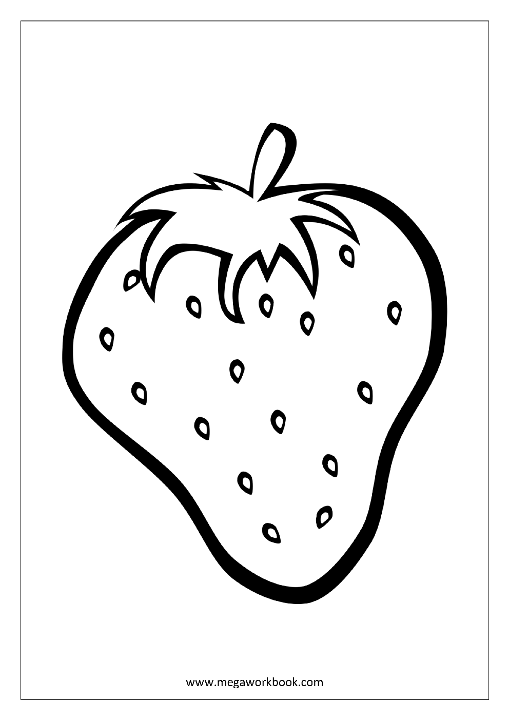 coloring pictures fruits