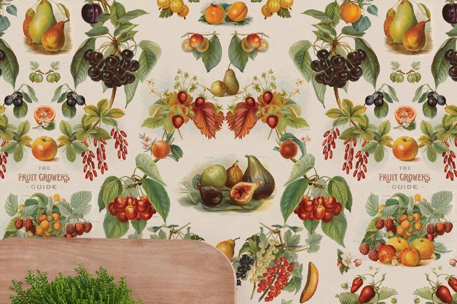 Fruit Growers Guide Unique Kitchen Wallpaper Milton U0026 King