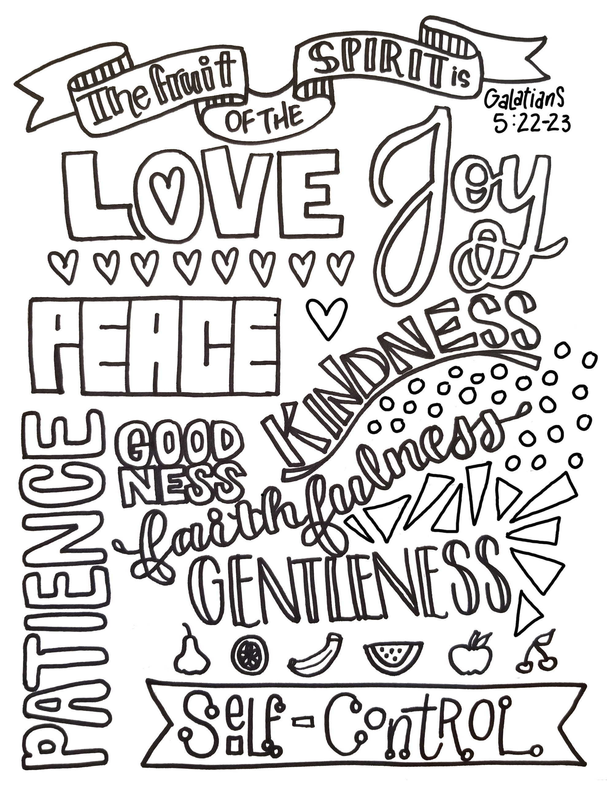 fruit of the spirit pictures