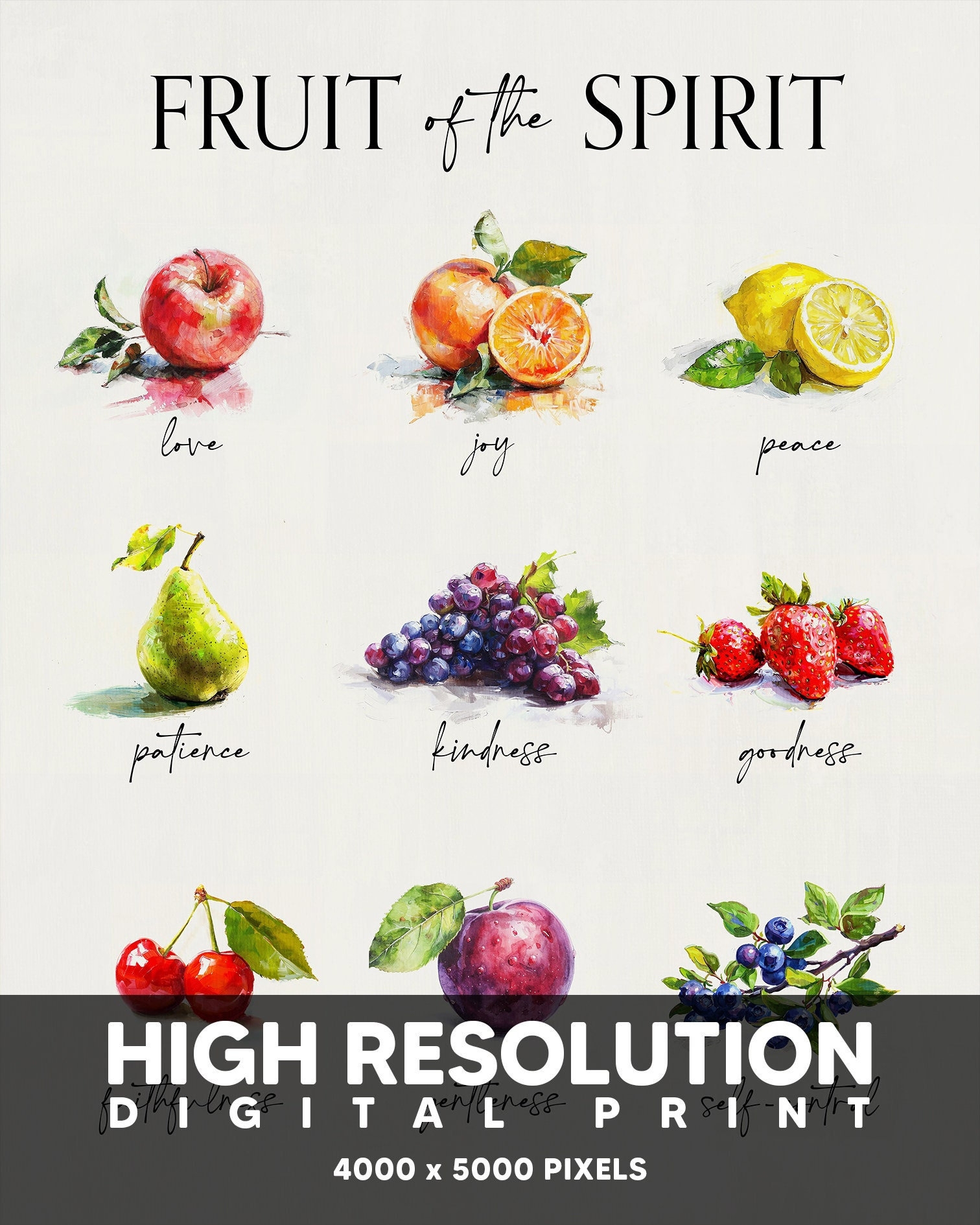 pictures of fruit of the spirit