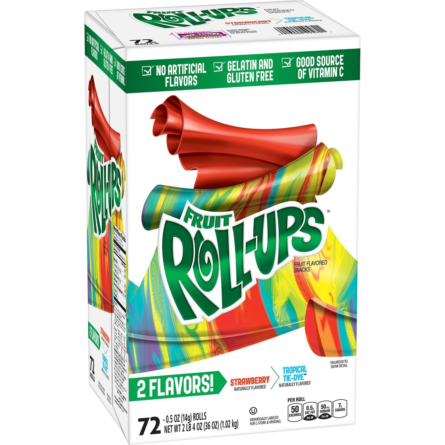 Fruit Roll Ups Variety Pack 72 Ct 