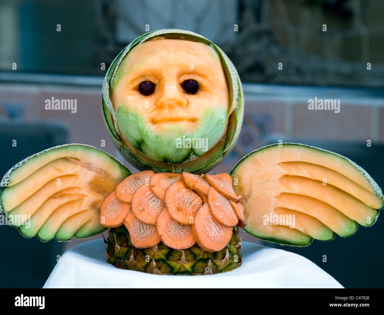 Fruit Sculpture Hi res Stock Photography And Images Alamy