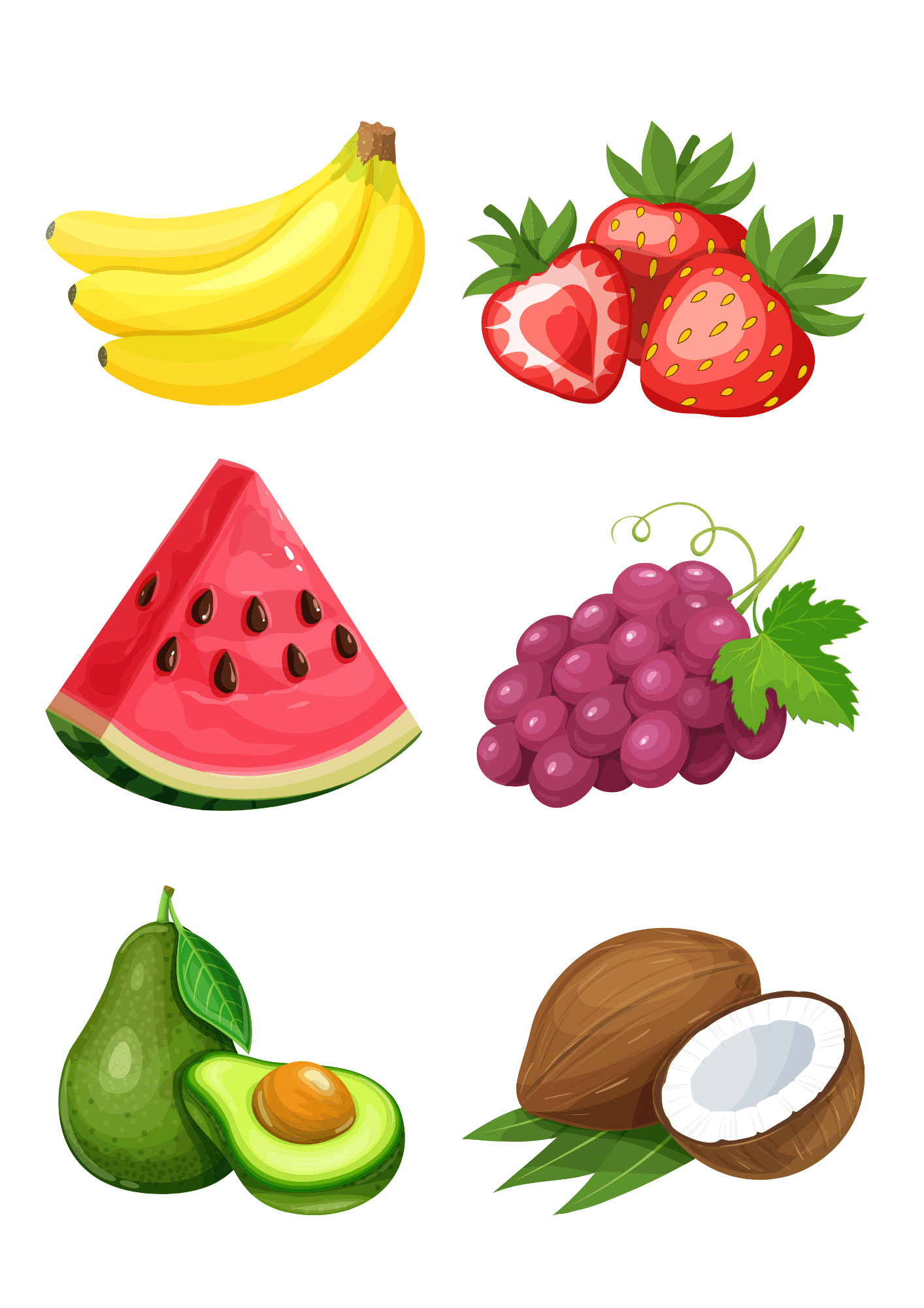 Fruits Printable Flashcards By Glendel tongtong21 Raket PH