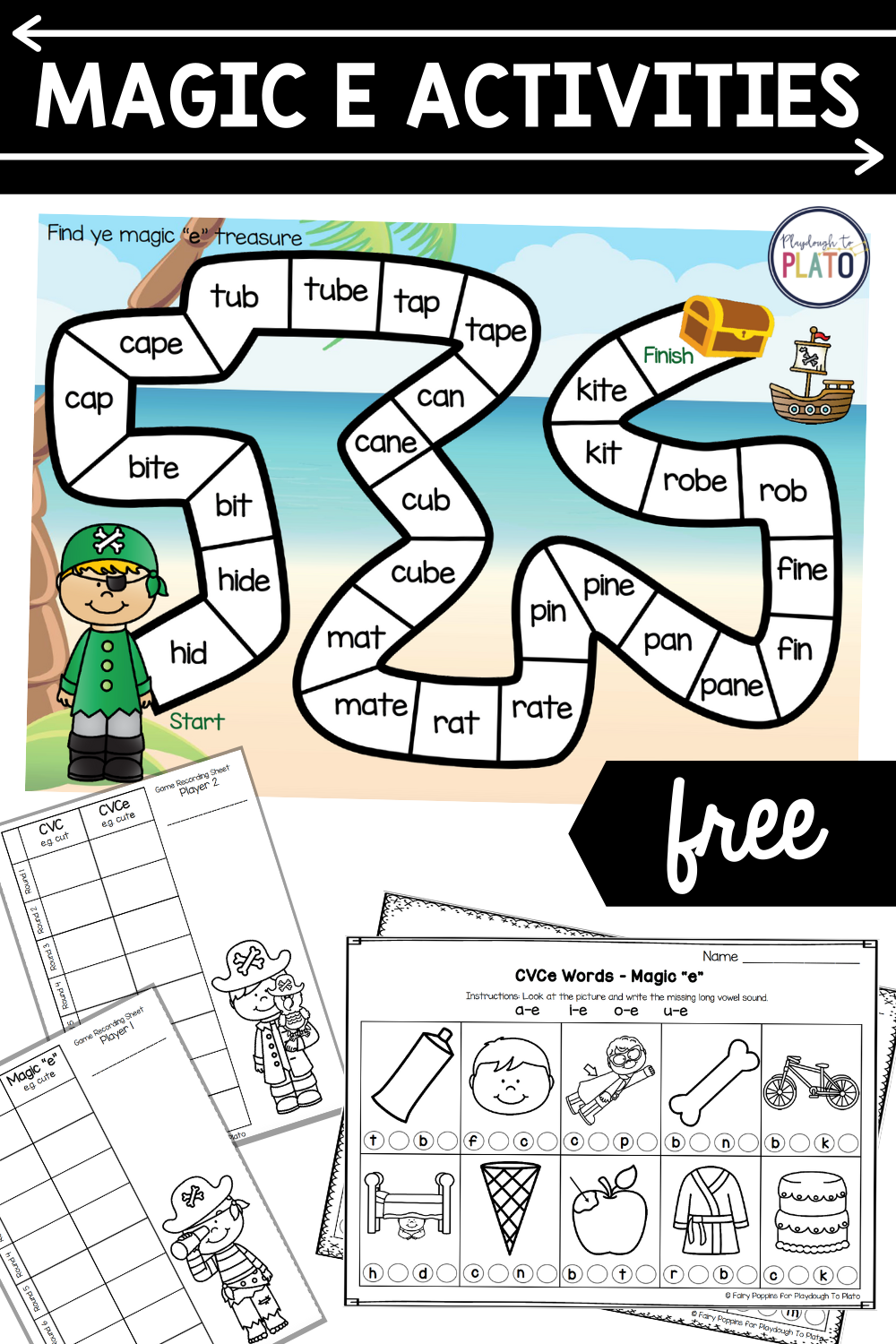 Fun And Engaging Magic E Activities For Students Playdough To Plato