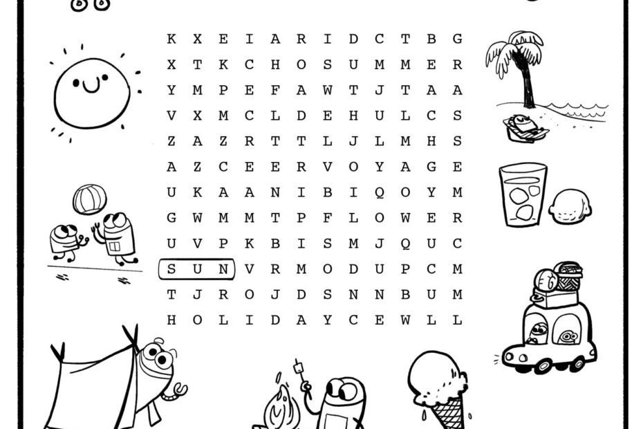 Fun Printable Activity Sheets