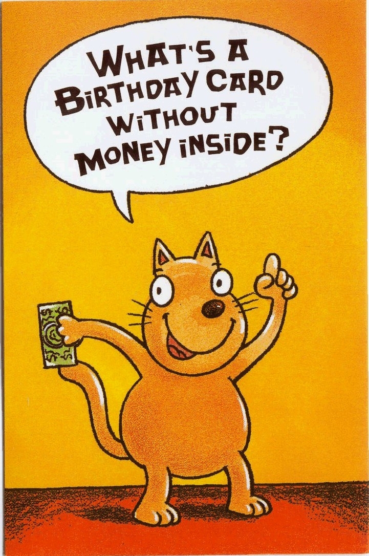 free printable funny birthday card templates