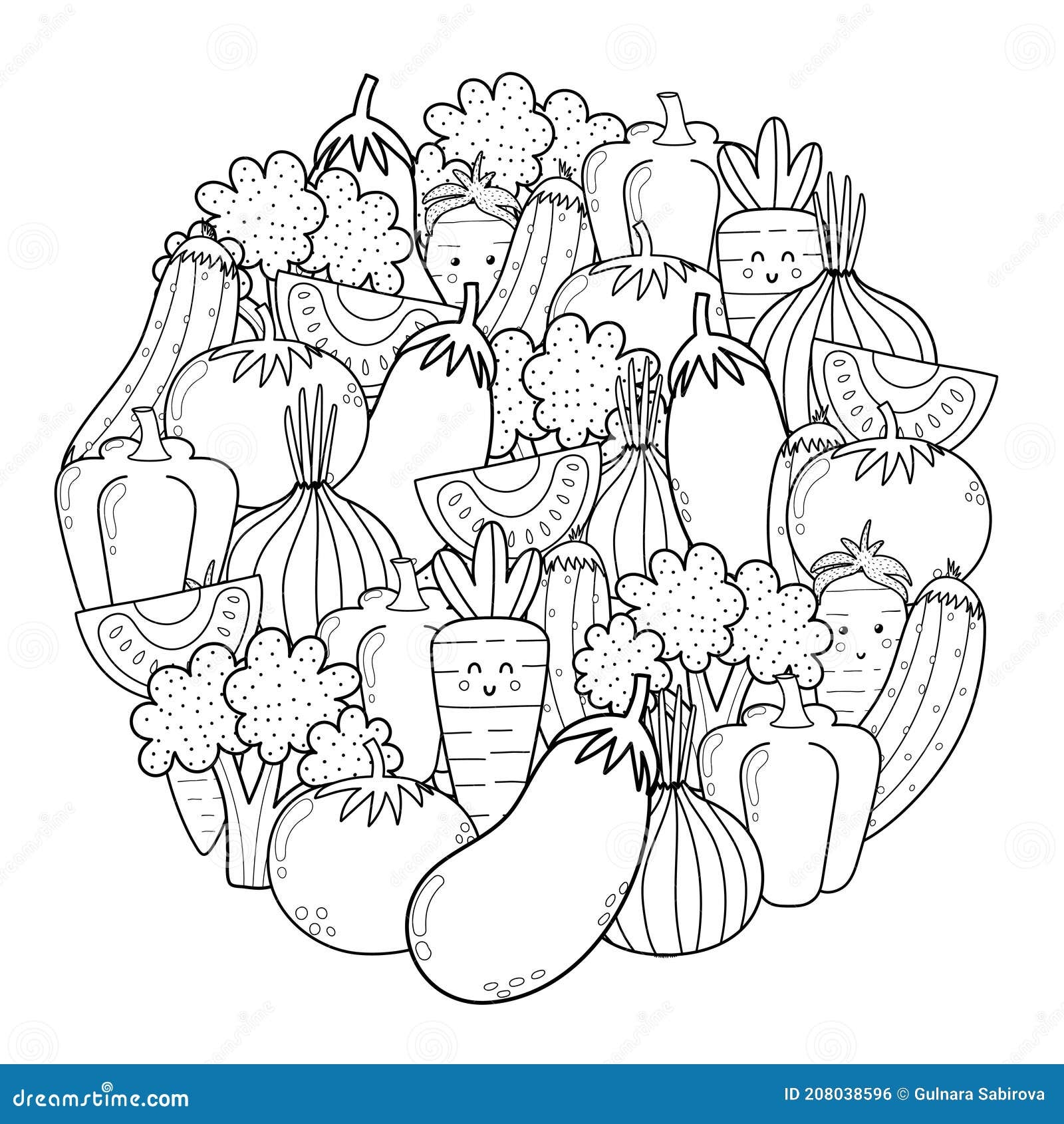 black and white pictures of fruits and vegetables