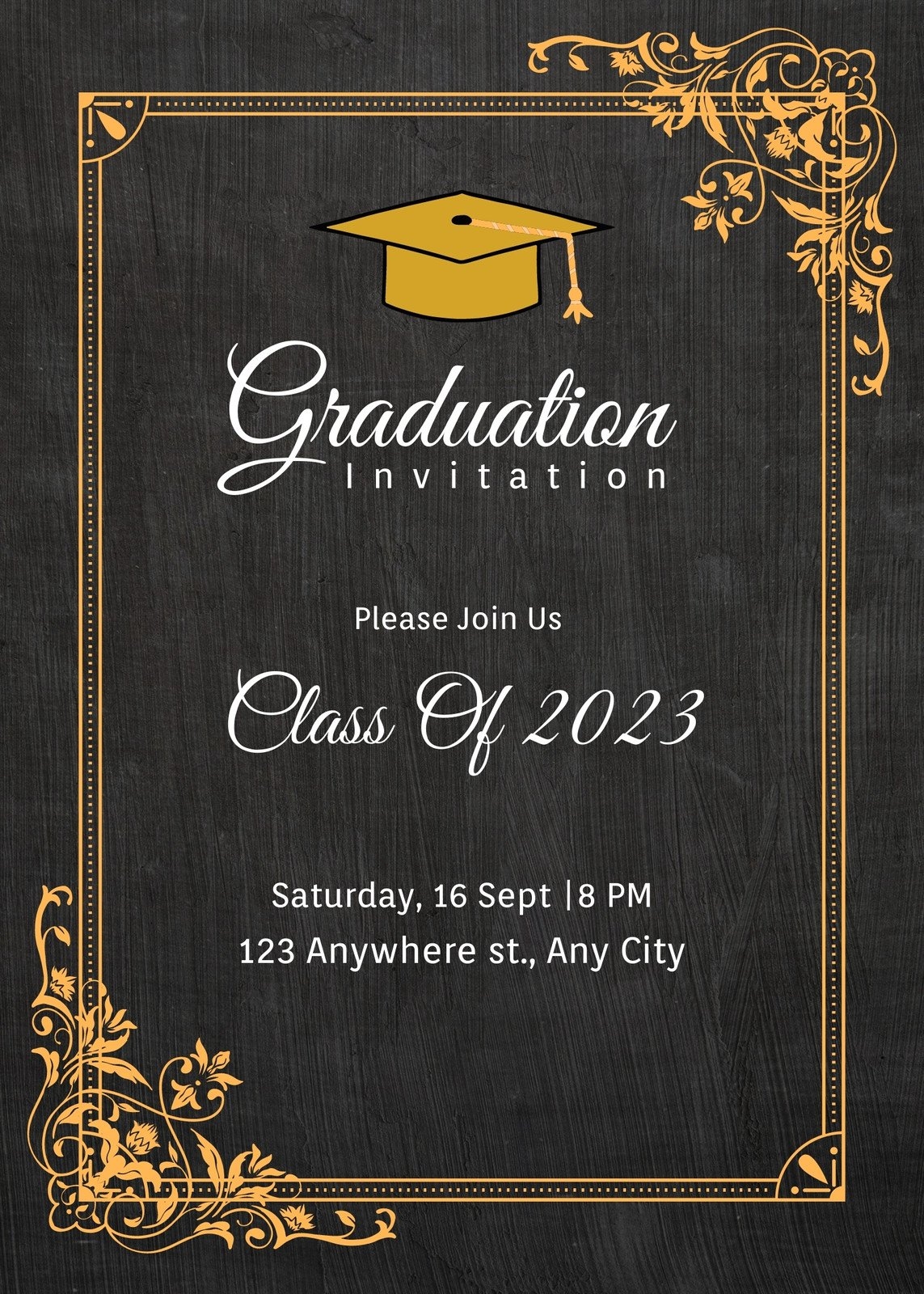 free printable graduation invitation templates cards