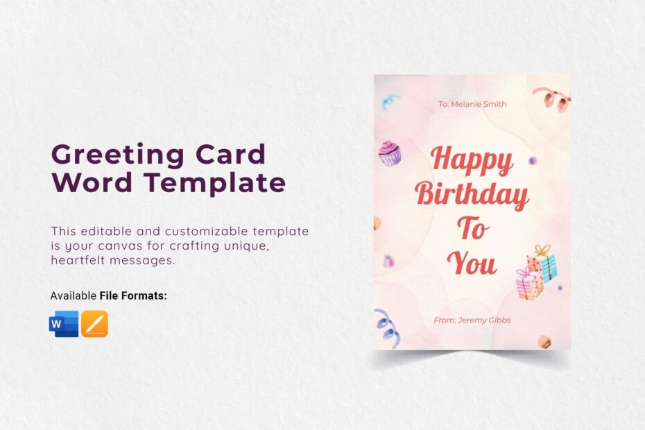 Greeting Card Templates In Apple Pages Imac FREE Download