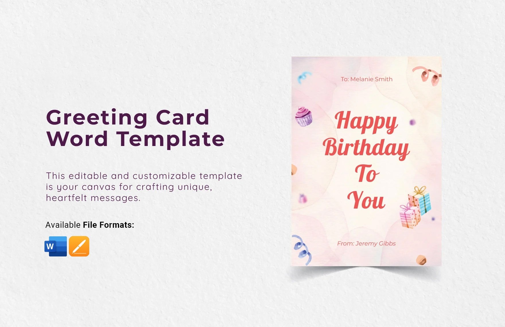 Greeting Card Templates In Apple Pages Imac FREE Download 